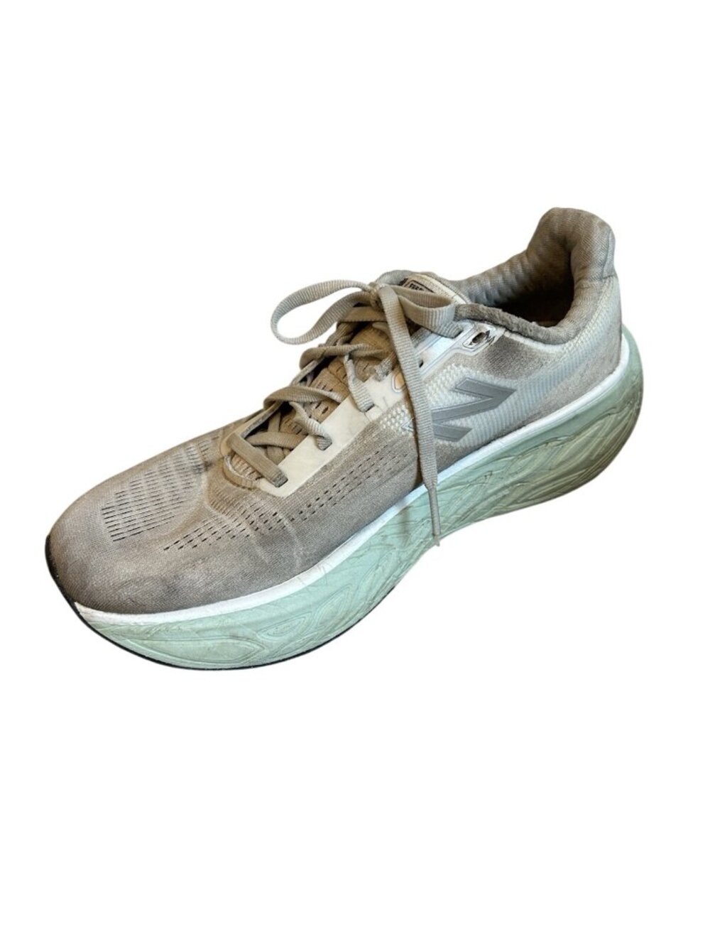 New Balance Fresh Foam 1080 Womens Size 9 Mint Running Shoes Used Sneakers Lace - Picture 5 of 16